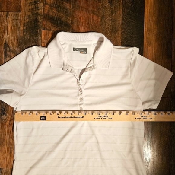 Callaway Women's White Golf Polo Size L - Picture 9 of 10